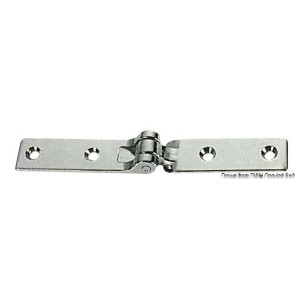 Chromed brass hinge ladder 145x20x15