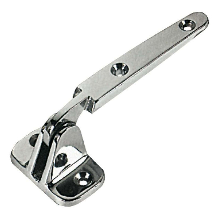 Chromed brass hatch hinge 110x40