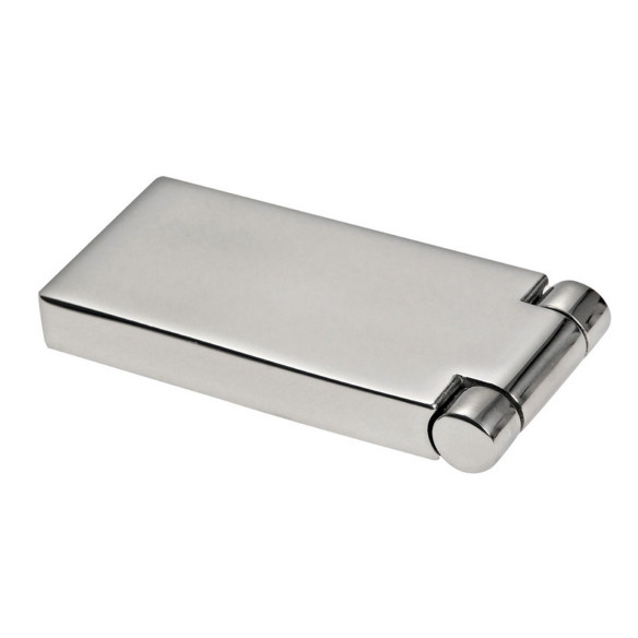 Builtin hinge mirrorpolished AISI 316