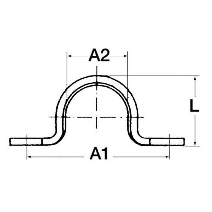 SS forged eye bridge