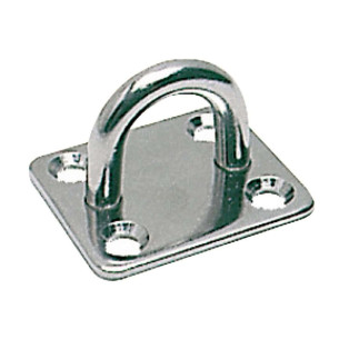 Piastrina inox filo
