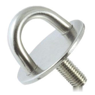 Plate wstud polished SS