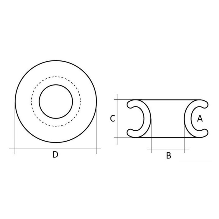 Anelli antifrizione ROPEYE SLR
