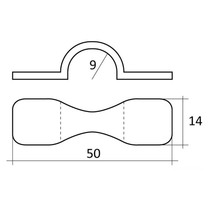 Ropeye StickOn Eyestrap