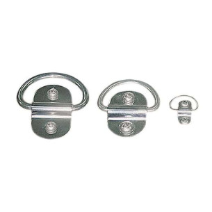 Swiveling half ring polished AISI 304