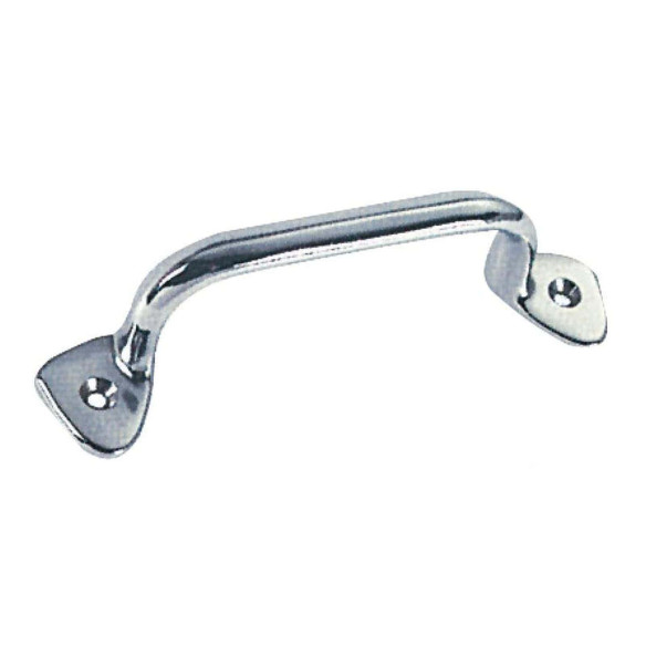 Stern handle chromed brass 165x35x45