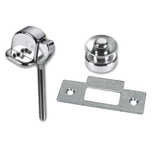 Chr br Knob latch 38x20
