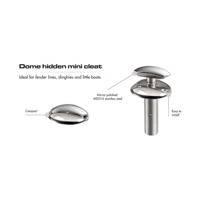 Dome Miniaturklampe versenkbar