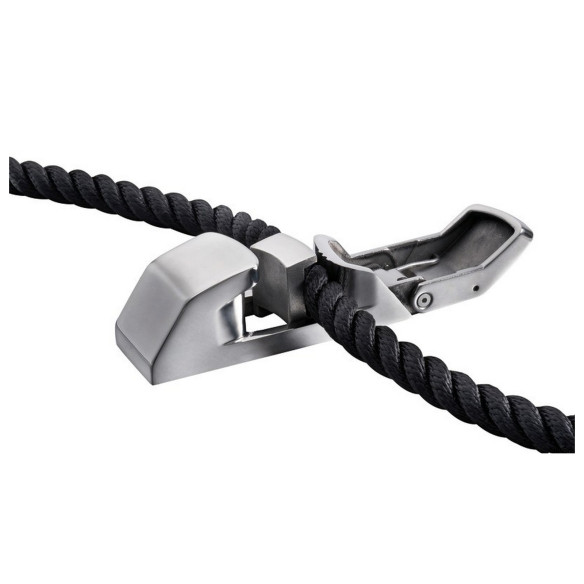 Crab fairlead wcam cleat line to