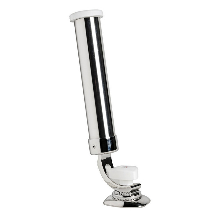 Rod holder AISI 316 base and pipe