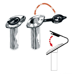 Chiusura PVC portacanna