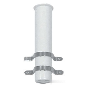 Rod holder bulkhead mounting white