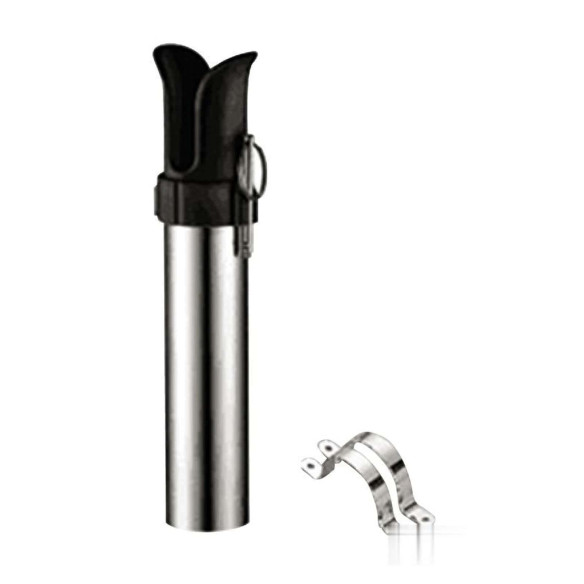 Wall mounting SS rod holder
