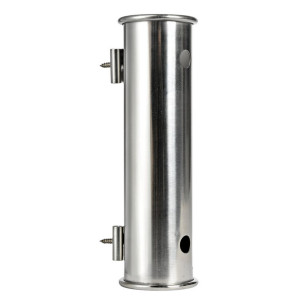 Paire of Rod holder AISI 316 wall mounting
