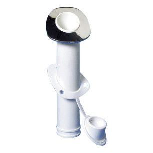 Portacanne nylon con frontale inox