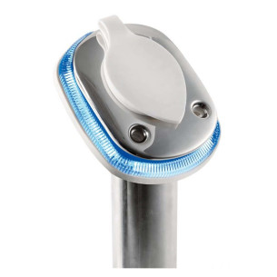 Base wLED fishing rod holder