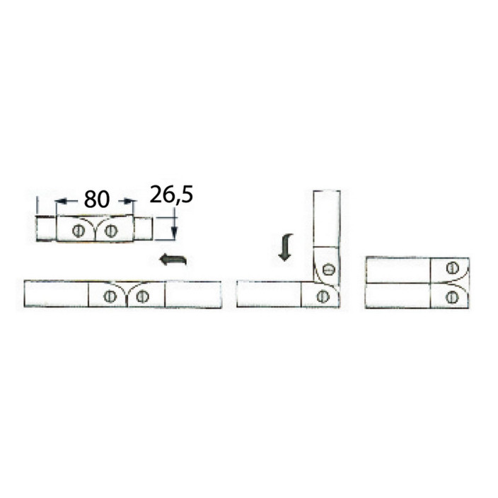 Hinge AISI 316