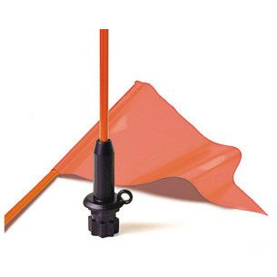 Flag Whip  Pennant Black Base