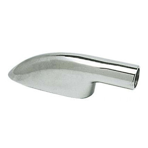 Supporto corrimano ottone cromato