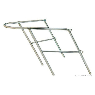 Pulpito prua inox 78x110x60