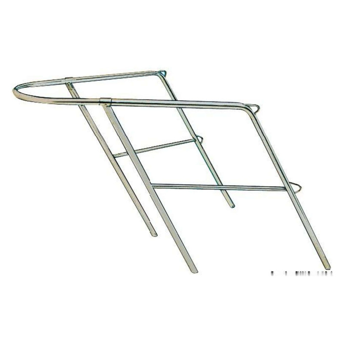 Pulpito prua inox 78x110x60