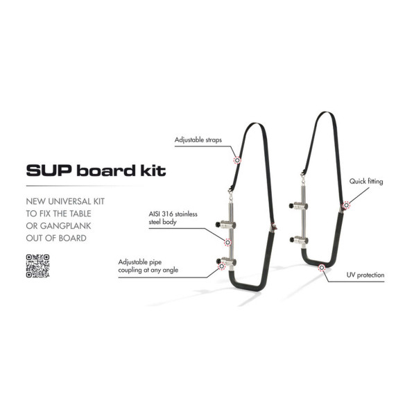 SUP board or gangplank holder kit SS