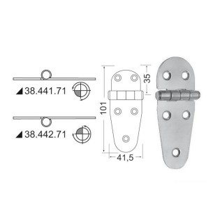 Cerniera inox