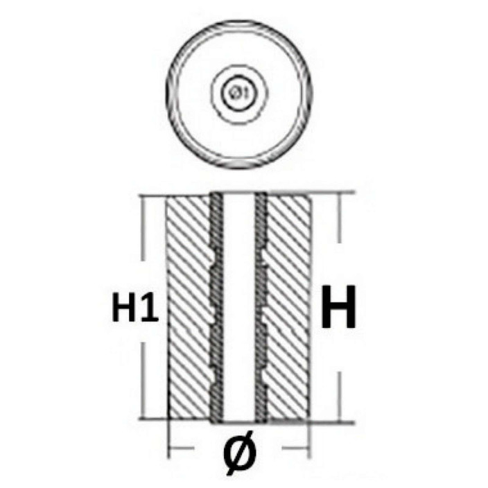 Anode Volvo DPHDPR exhaust pipe