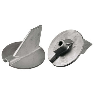 Zinc fin anode