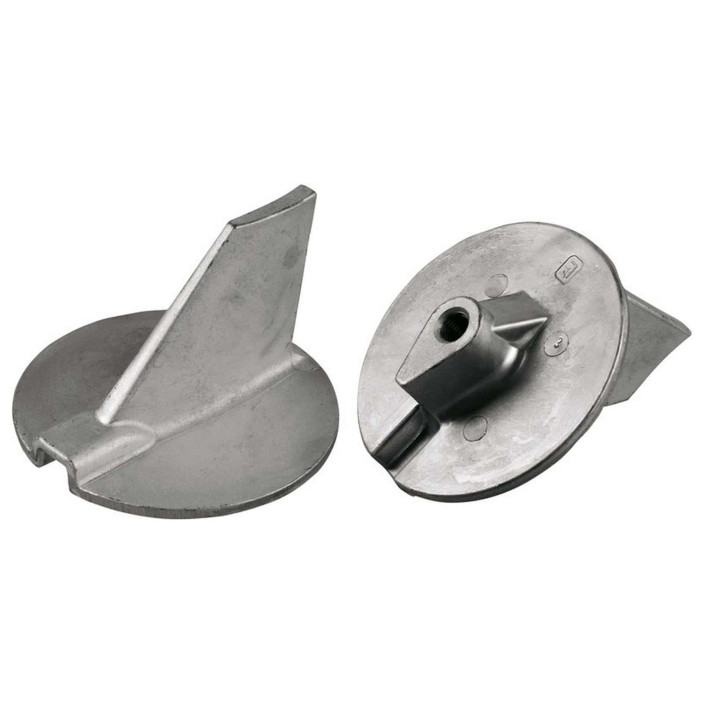 Zinc fin anode