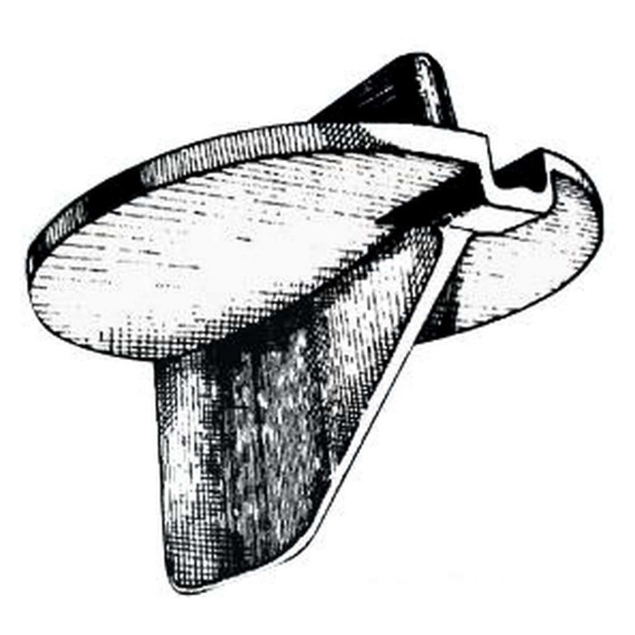 Zinc fin anode