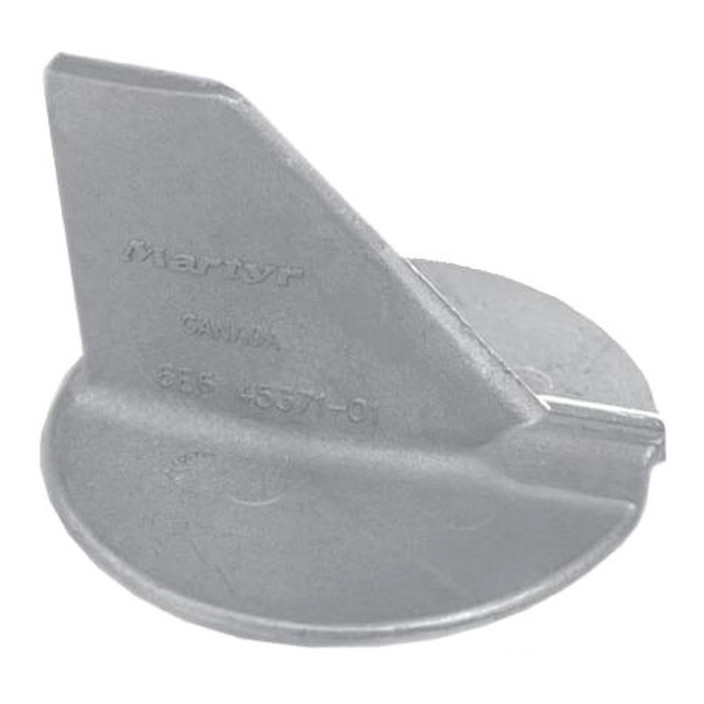 Zinc fin anode