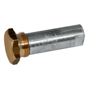 Onboardoutboard engine anode wzinc plug