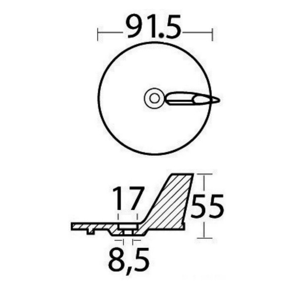 Anodo magnesio Yamaha