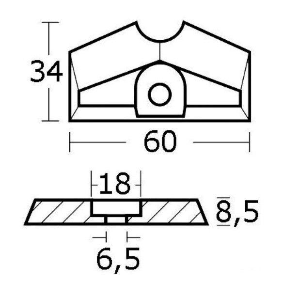 Anode plate