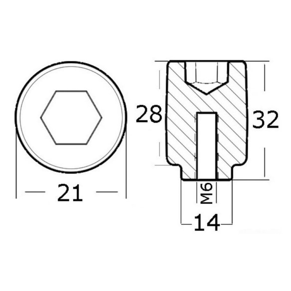 Anode cylinder