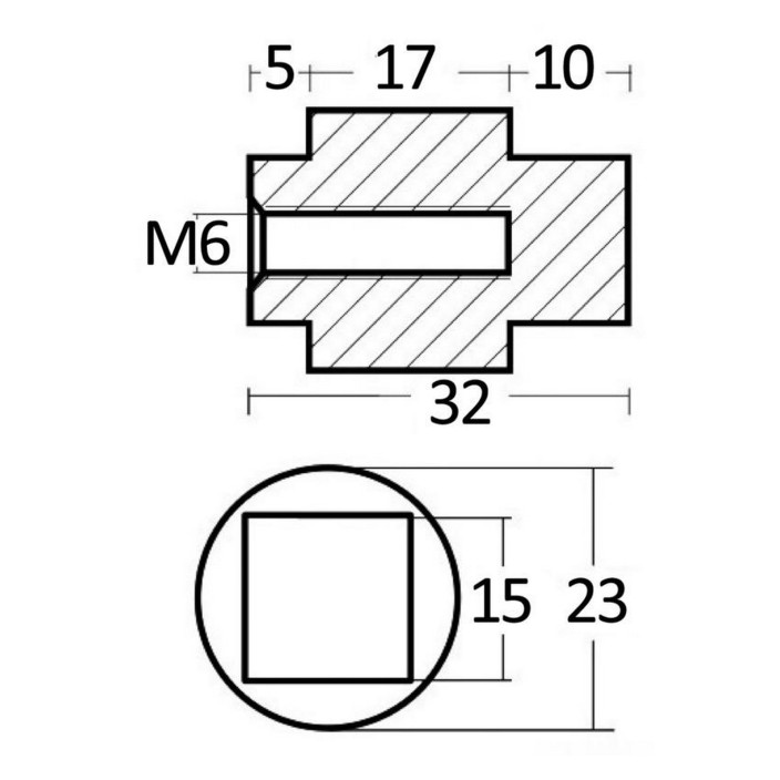 Anode cylinder Yamaha