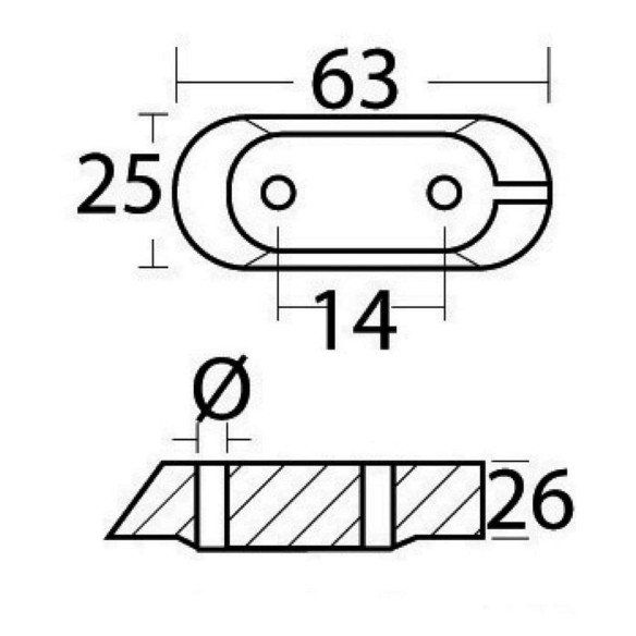 Bridge anode Yamaha