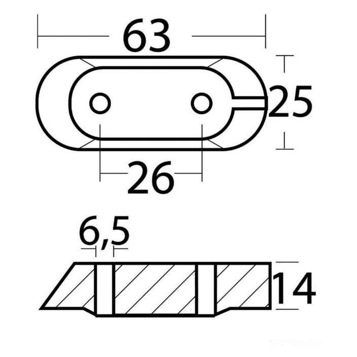 Bridge anode Yamaha