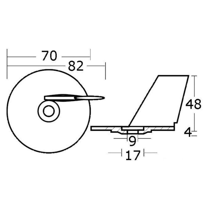 Anodo pinna Suzuki30HP