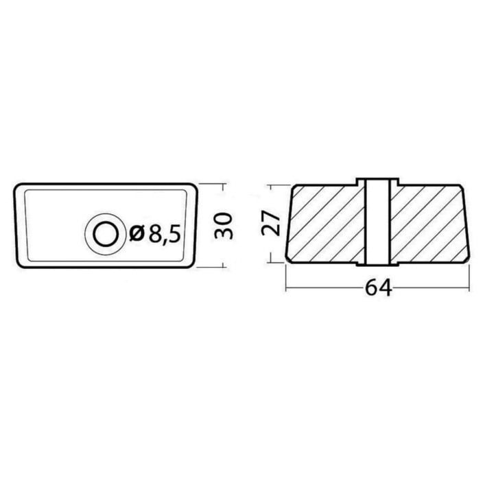 Cube anode