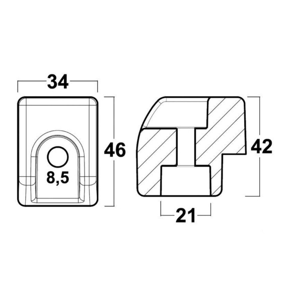 Anodes Johnson Evinrude G2  Series engines