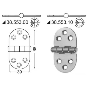 Cerniera 2 mm