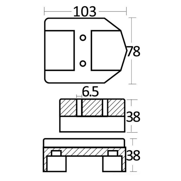 Anode Mercruiser sterndrive units