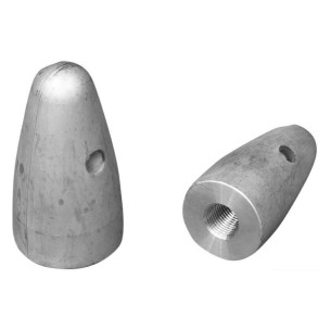 Zinc ogive propeller