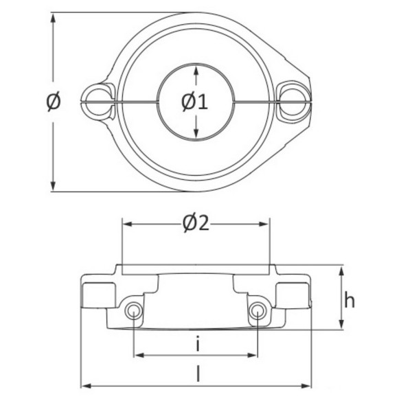 Anodo collare Volvo