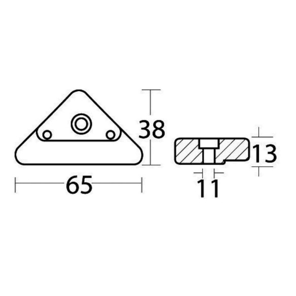 DPX leg anode