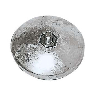 Rose anode for rudders  50mm 90g pairweight