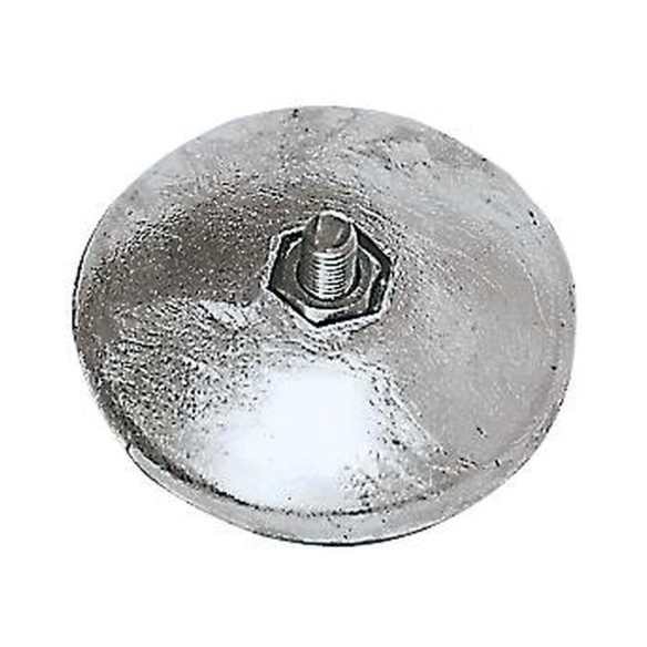 Rose anode for rudders  50mm 90g pairweight