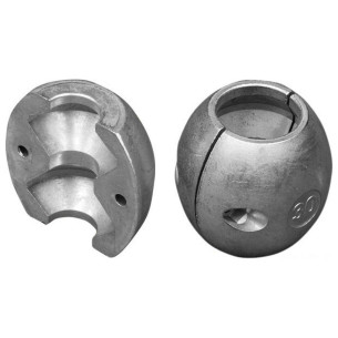 Propeller shaft olive anode